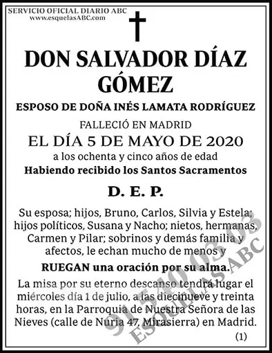 Salvador Díaz Gómez