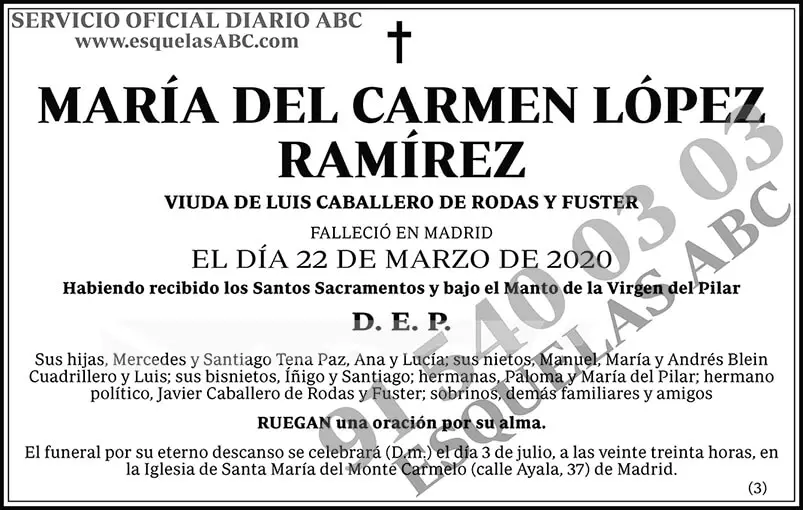 María del Carmen López Ramírez