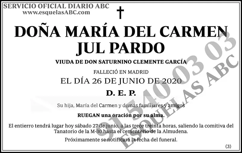 María del Carmen Jul Pardo