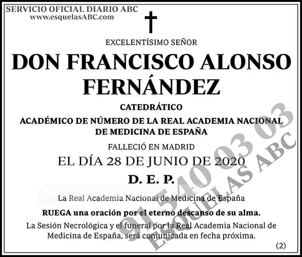 Francisco Alonso Fernández