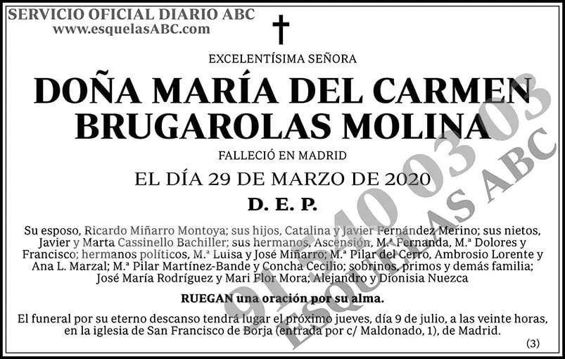 María del Carmen Brugarolas Molina