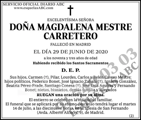 Magdalena Mestre Carretero
