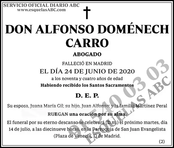 Alfonso Doménech Carro
