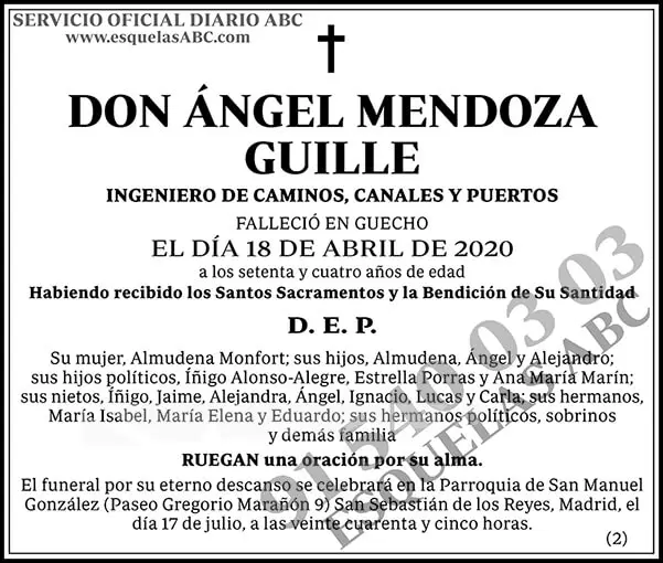 Ángel Mendoza Guille