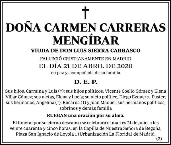 Carmen Carreras Mengíbar