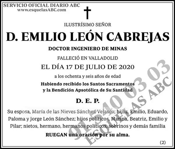 Emilio León Cabrejas