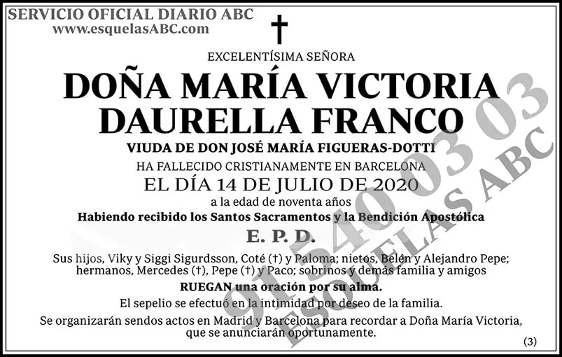 María Victoria Daurella Franco