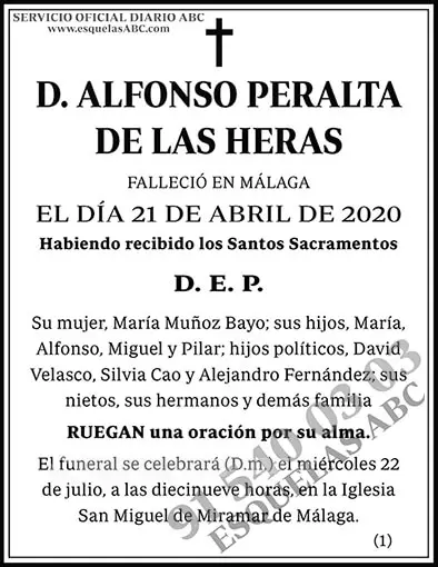 Alfonso Peralta de las Heras