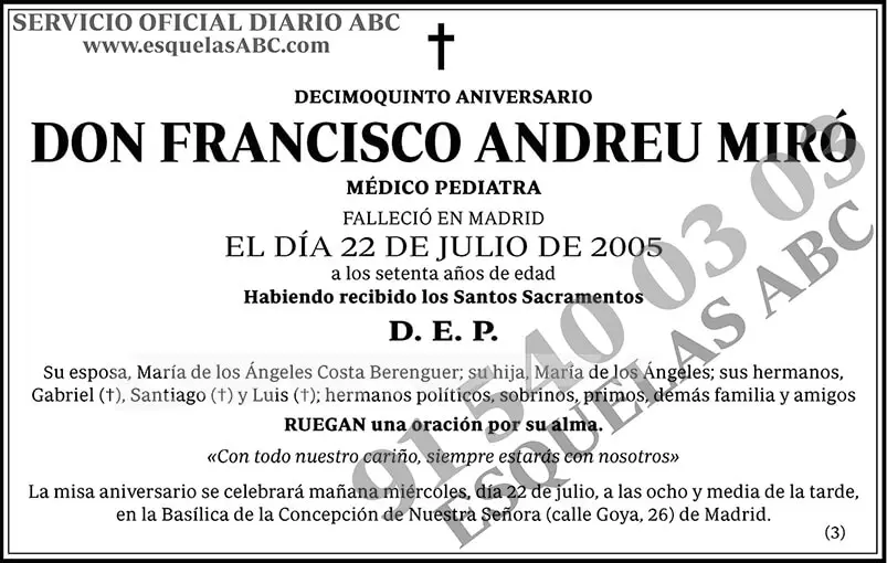Francisco Andreu Miró