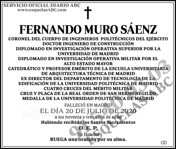 Fernando Muro Sáenz