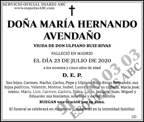 María Hernando Avendaño
