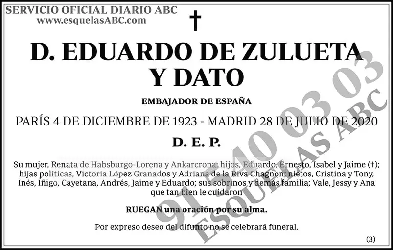 Eduardo de Zulueta y Dato