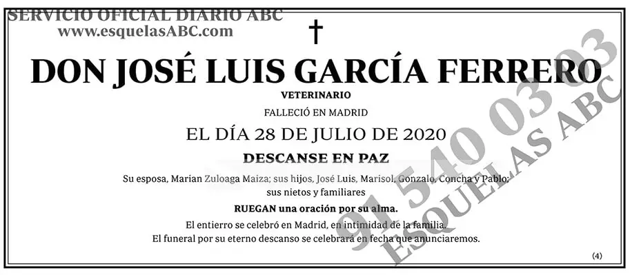 José Luis García Ferrero