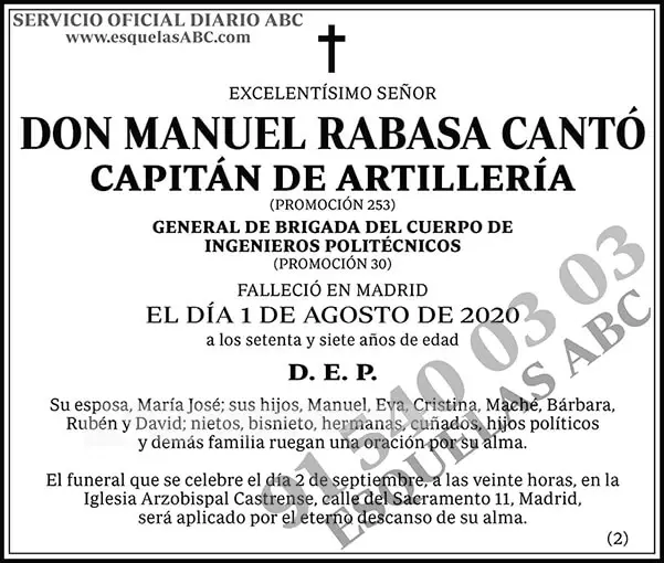 Manuel Rabasa Cantó