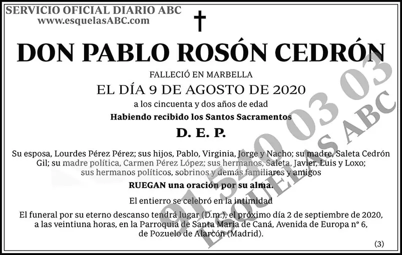 Pablo Rosón Cedrón