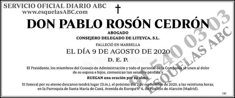 Pablo Rosón Cedrón