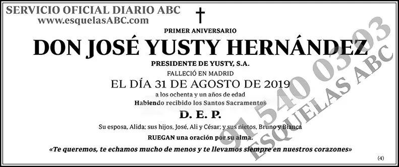 José Yusty Hernández