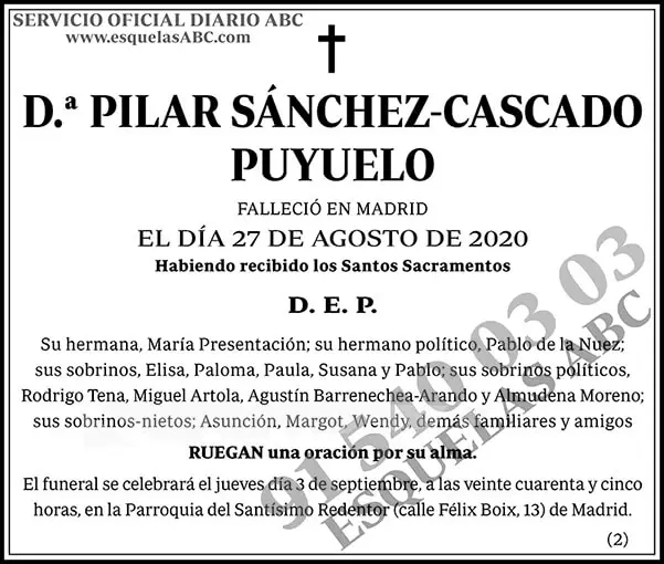 Pilar Sánchez-Cascado Puyuelo