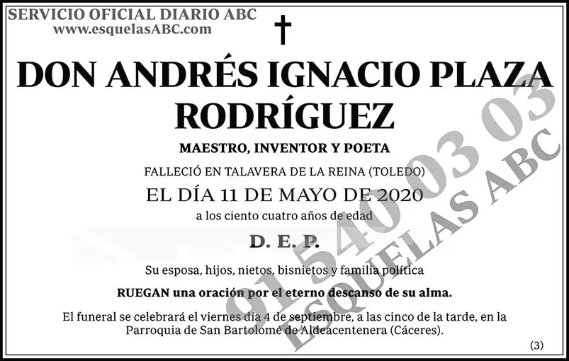 Andrés Ignacio Plaza Rodríguez