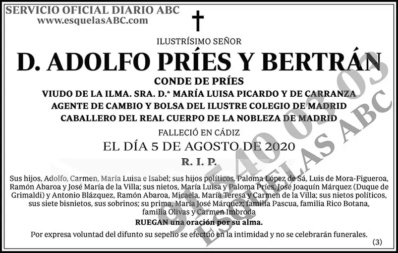 Adolfo Príes y Bertrán