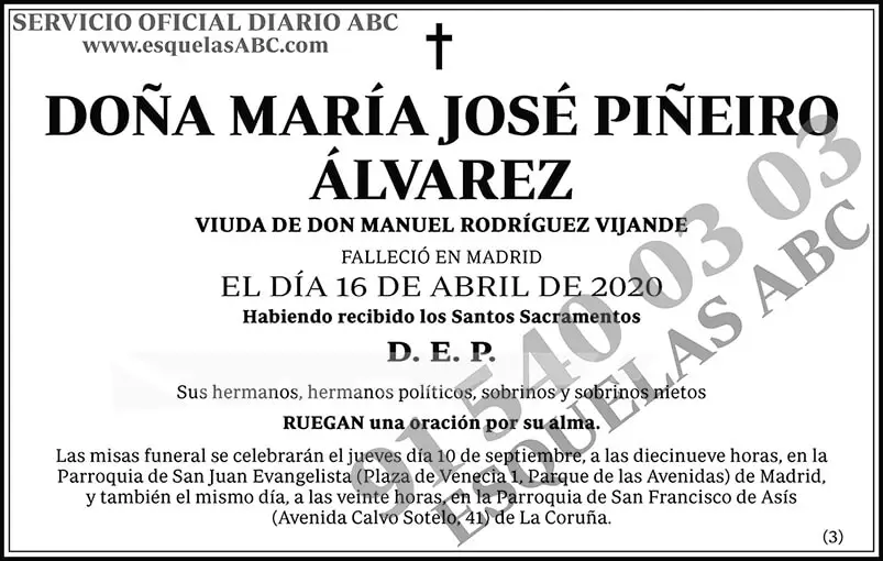 María José Piñeiro Álvarez