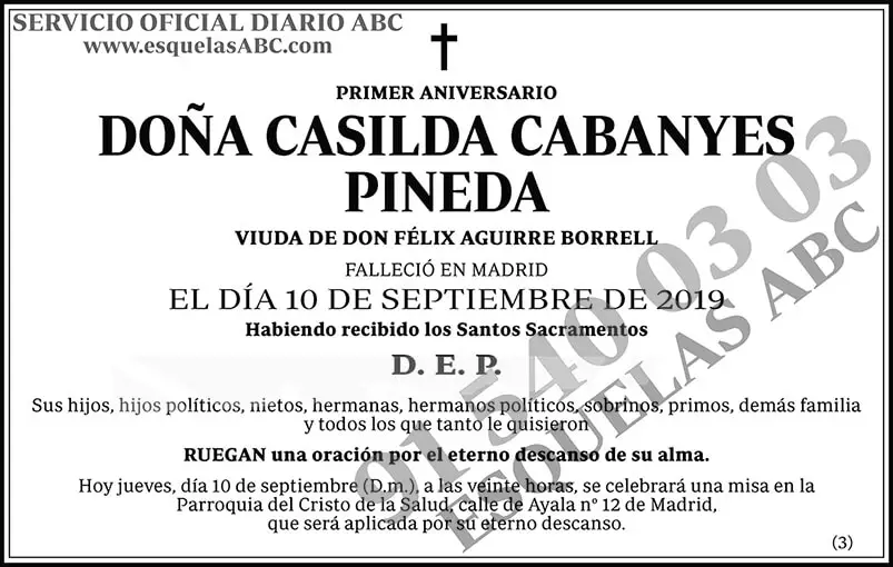 Casilda Cabanyes Pineda
