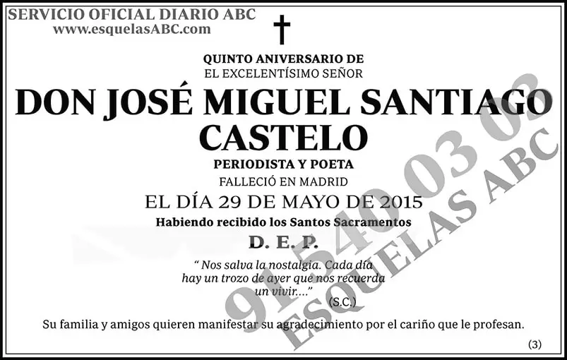 José Miguel Santiago Castelo