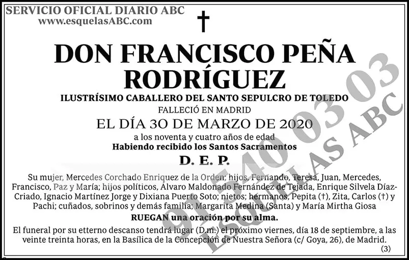Francisco Peña Rodríguez