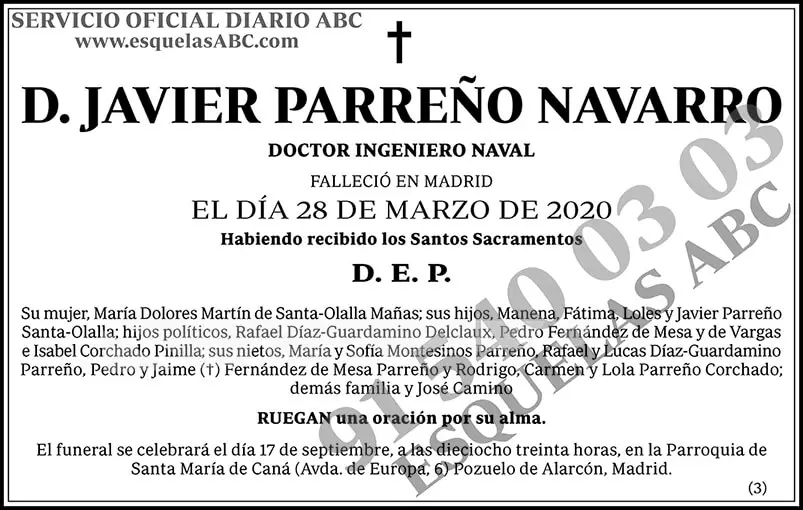 Javier Parreño Navarro