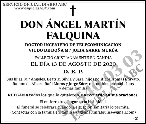 Ángel Martín Falquina