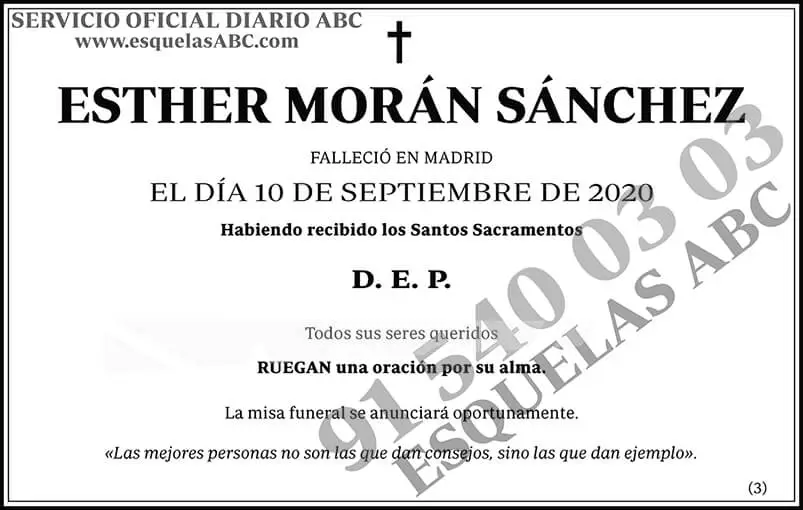 Esther Morán Sánchez