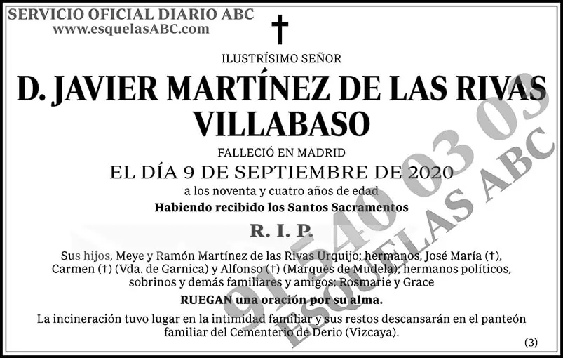 Javier Martínez de las Rivas Villabaso