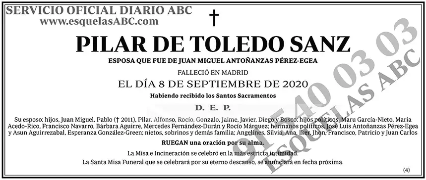 Pilar de Toledo Sanz