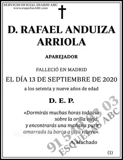 Rafael Anduiza Arriola
