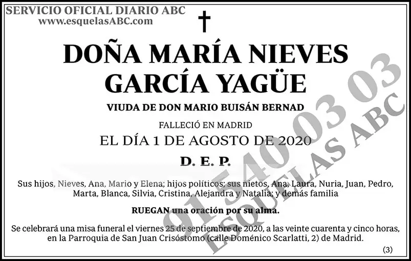 María Nieves García Yagüe
