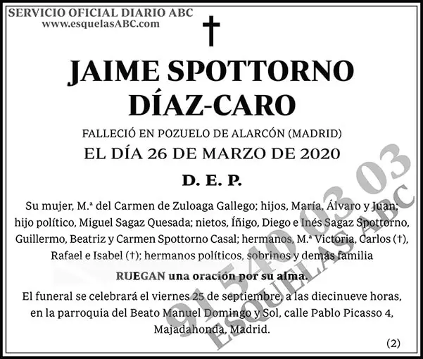 Jaime Spottorno Díaz-Caro