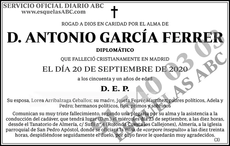 Antonio García Ferrer