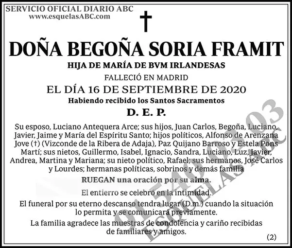 Begoña Soria Framit