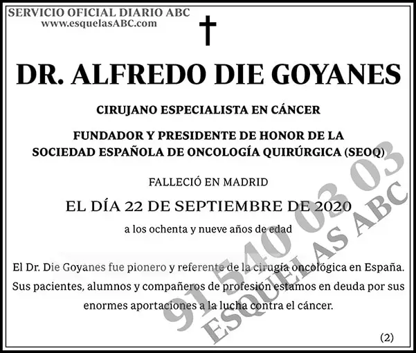 Alfredo Die Goyanes