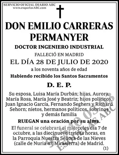 Emilio Carreras Permanyer