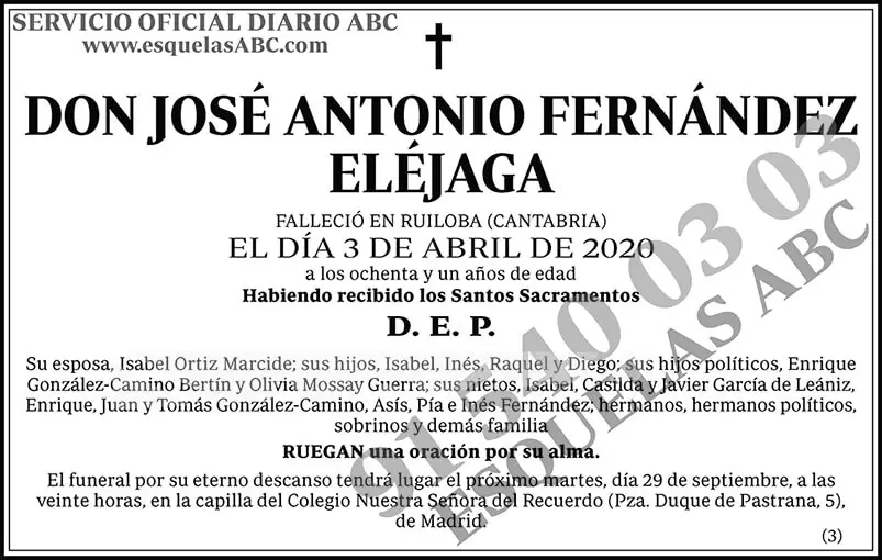 José Antonio Fernández Eléjaga