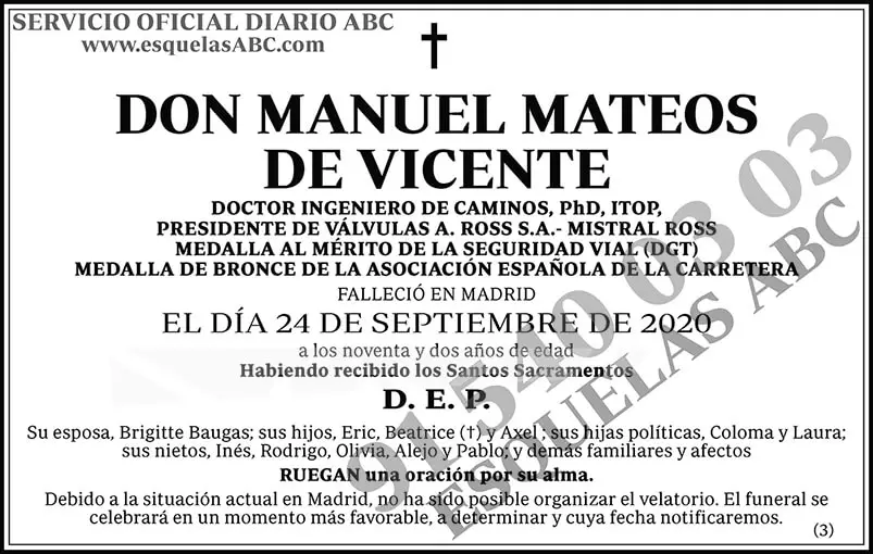 Manuel Mateos de Vicente