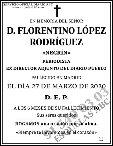 Florentino López Rodríguez