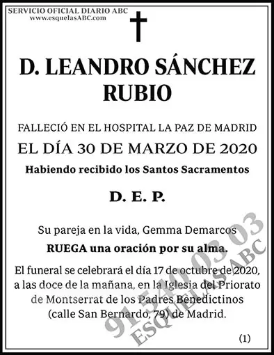 Leandro Sánchez Rubio