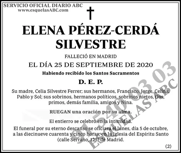 Elena Pérez-Cerdá Silvestre