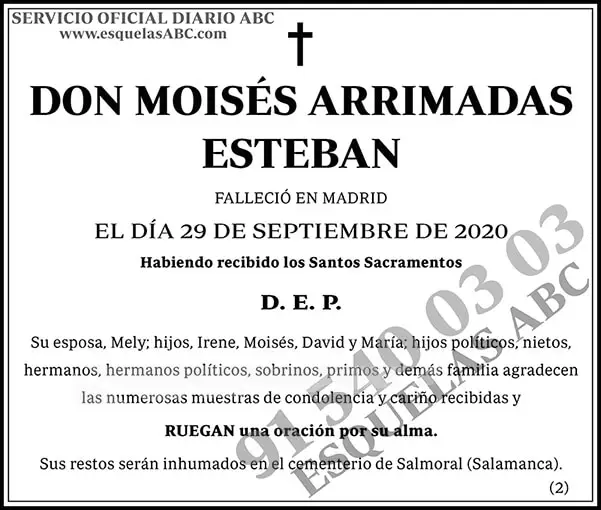 Moisés Arrimadas Esteban