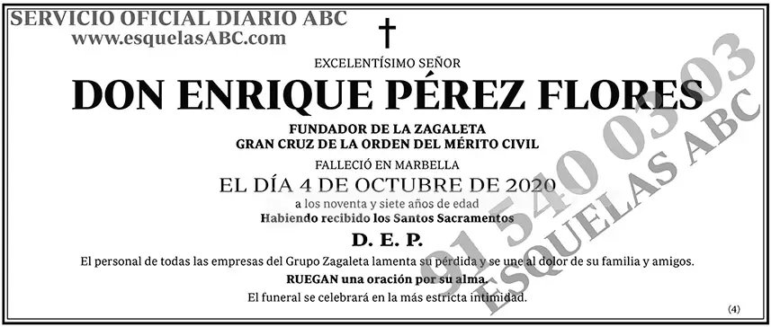 Enrique Pérez Flores