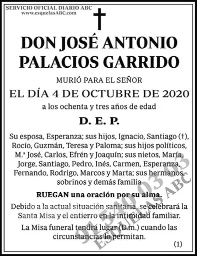 José Antonio Palacios Garrido