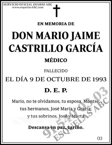 Mario Jaime Castrillo García