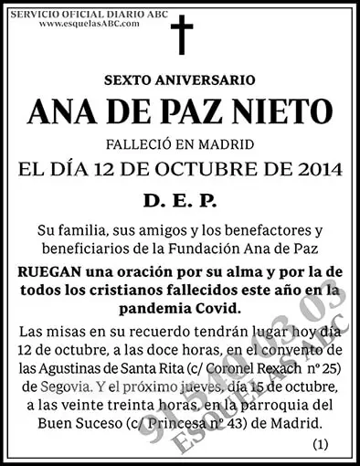 Ana de Paz Nieto